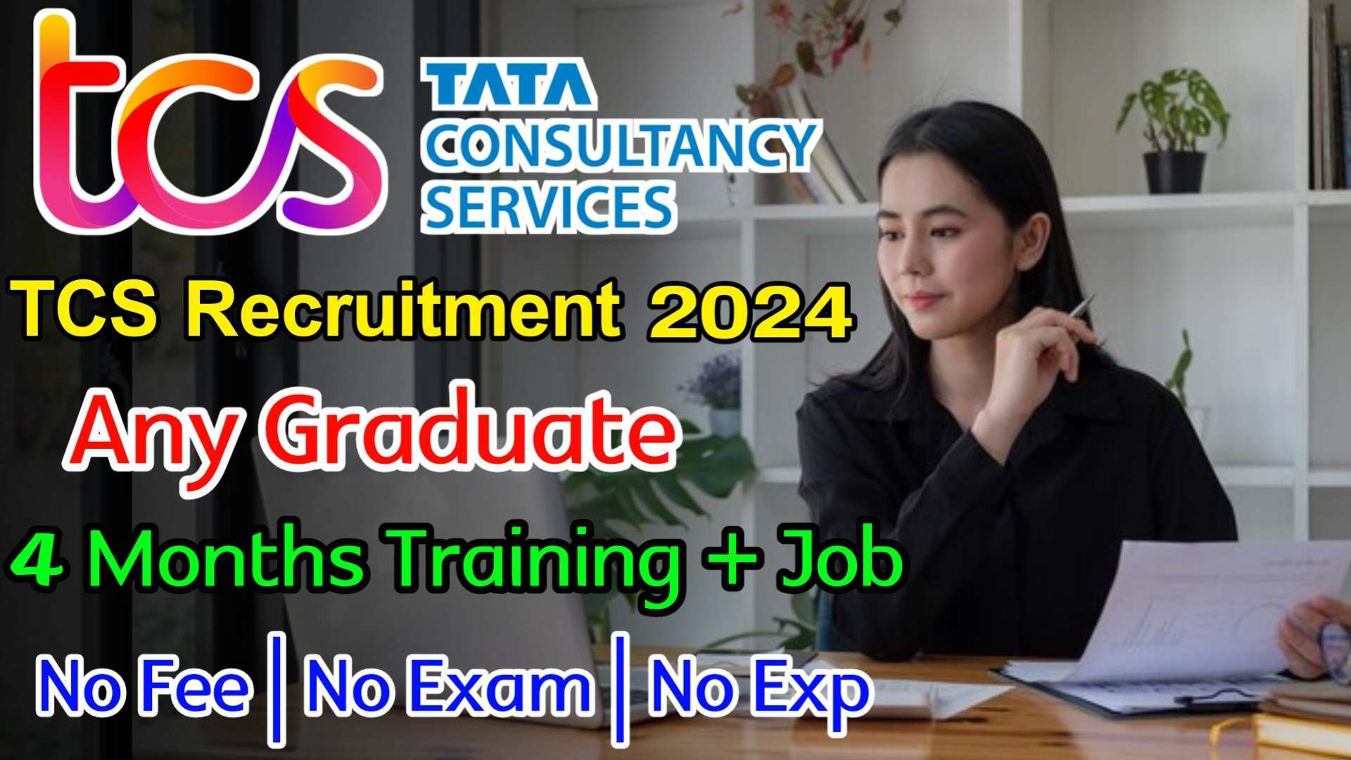 Latest TCS Recruitment 2024 jobs For Freshers