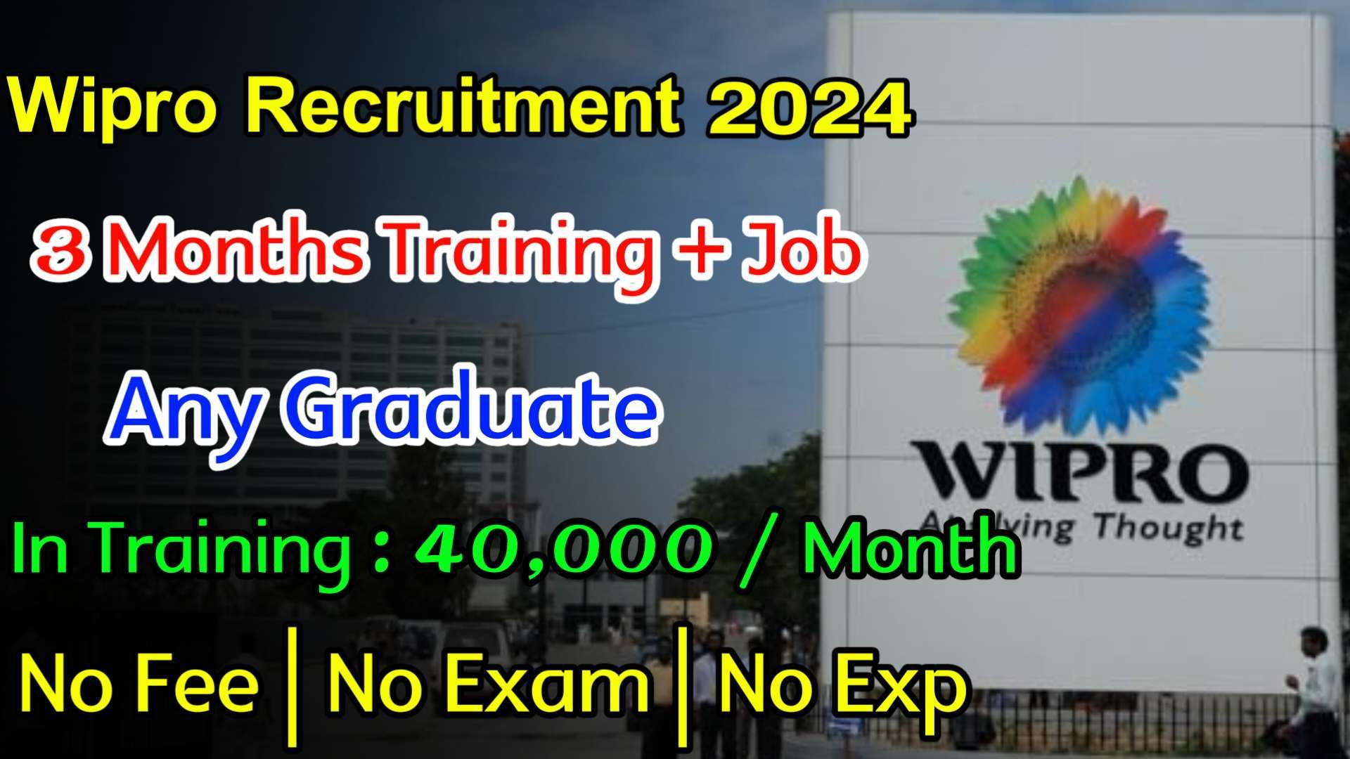 Latest Wipro Recruitment 2024 Wipro Jobs 2024