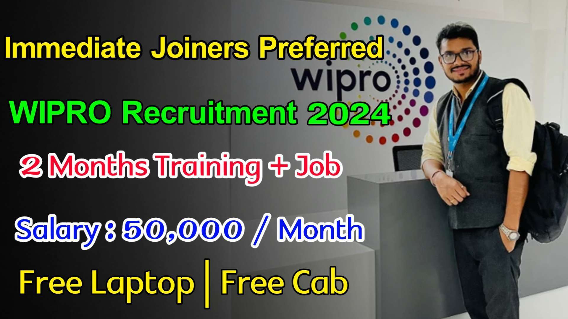 Latest Wipro Recruitment 2024 | Jobs For Freshers | Wipro Jobs