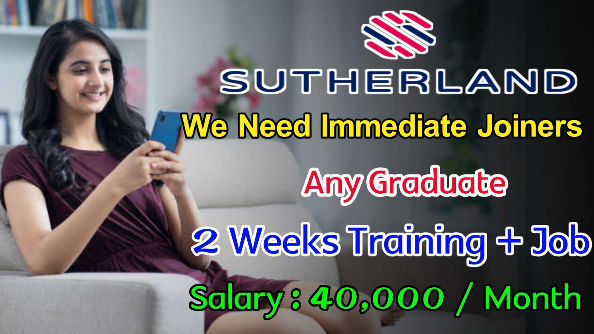 Latest Sutherland Recruitment 2024 | Jobs For Freshers