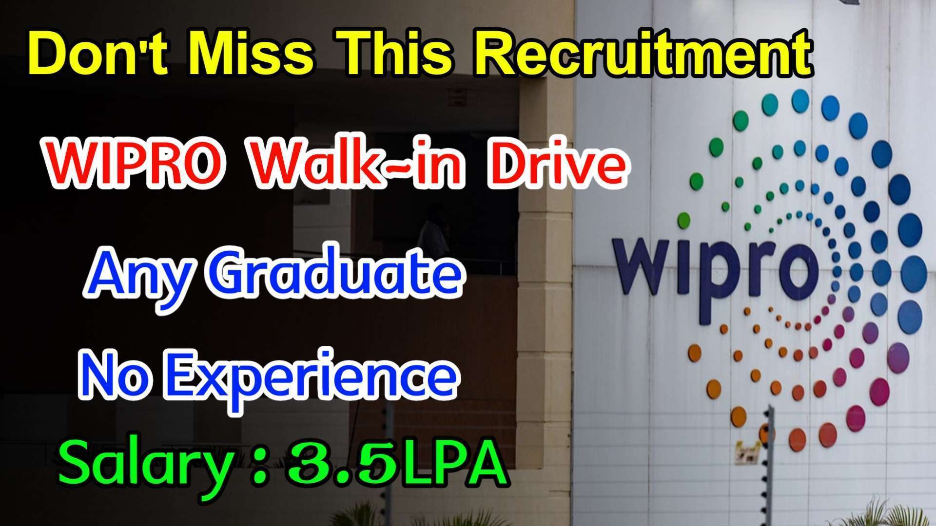 Latest Wipro Recruitment 2024 Jobs For Freshers Wipro Jobs Mohan