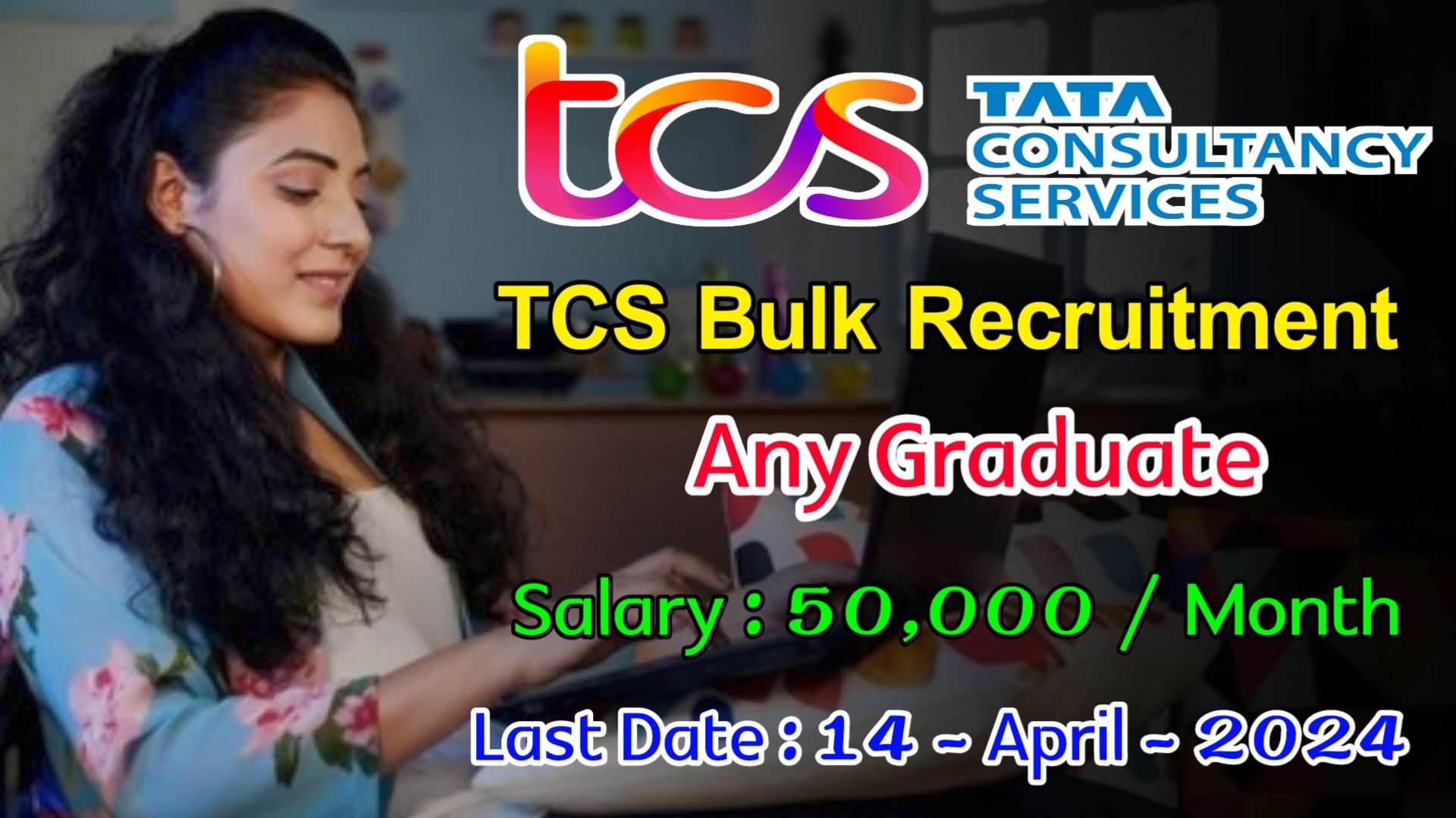 Latest TCS Recruitment 2024 TCS Jobs For Freshers Mohan Careers