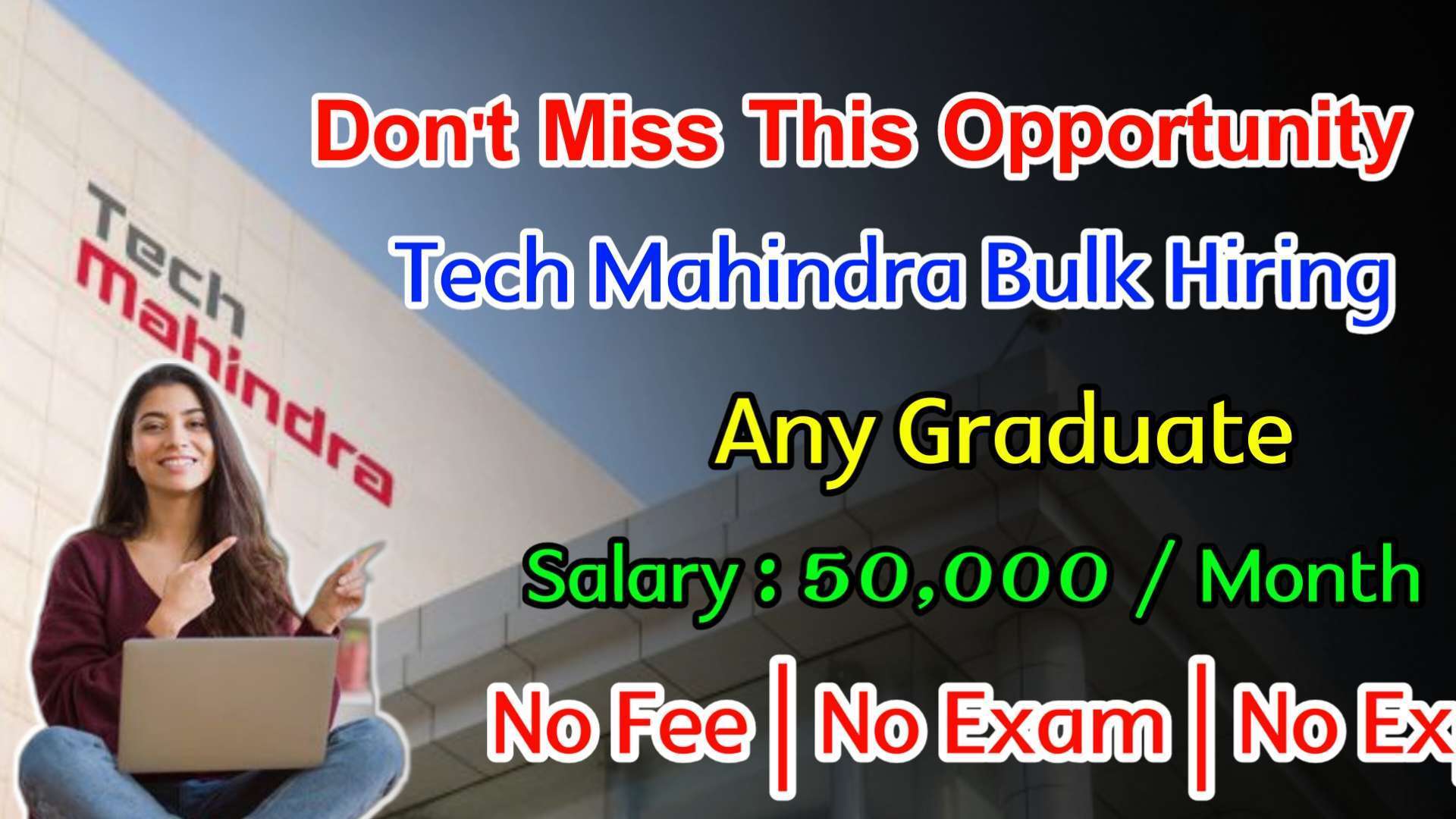 Latest Tech Mahindra Recruitment 2024 | Jobs For Freshers