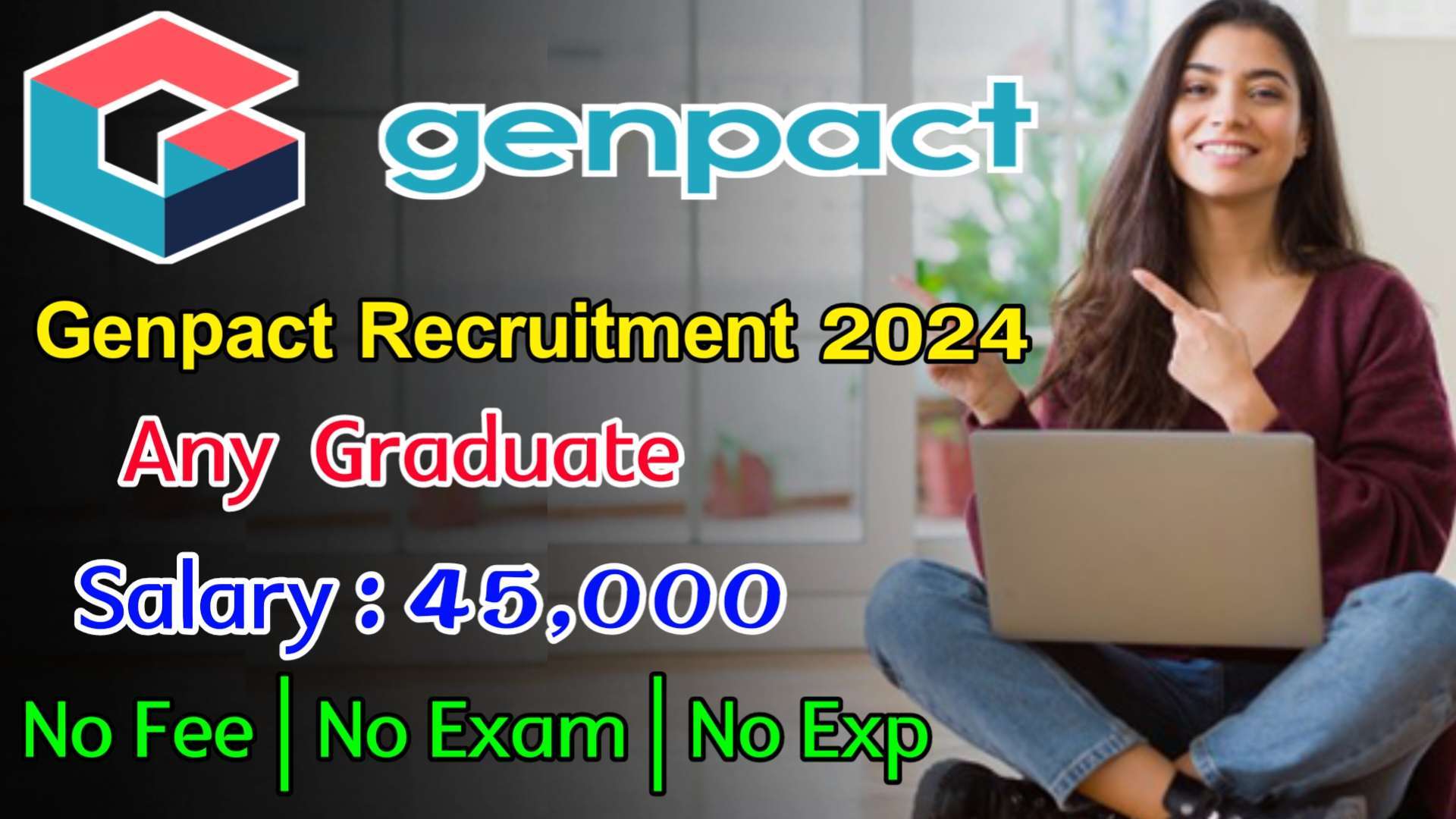 Latest Genpact Recruitment 2024 | Jobs For Freshers