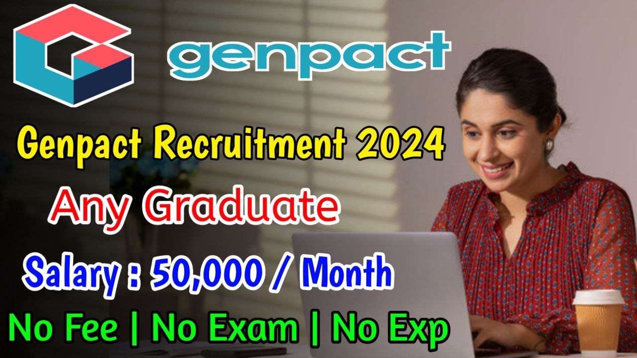 Latest Genpact Recruitment 2024 | Jobs For Freshers