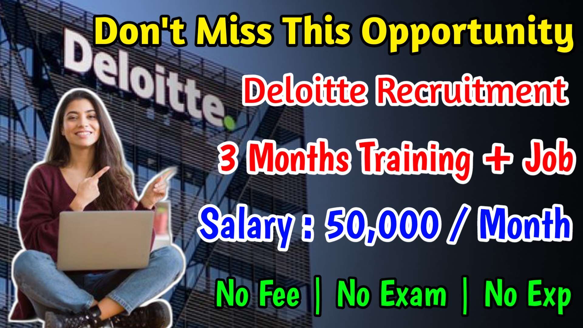 Latest Deloitte Recruitment 2024 | Jobs For Freshers