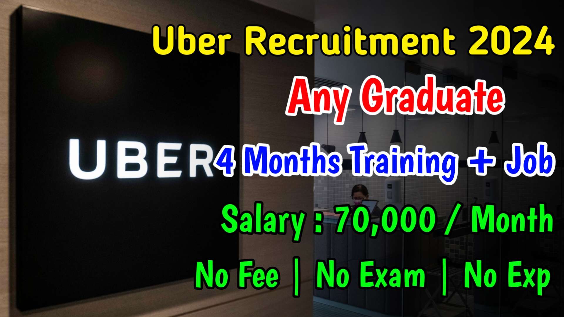 Latest Uber Recruitment 2024 | Jobs For Freshers