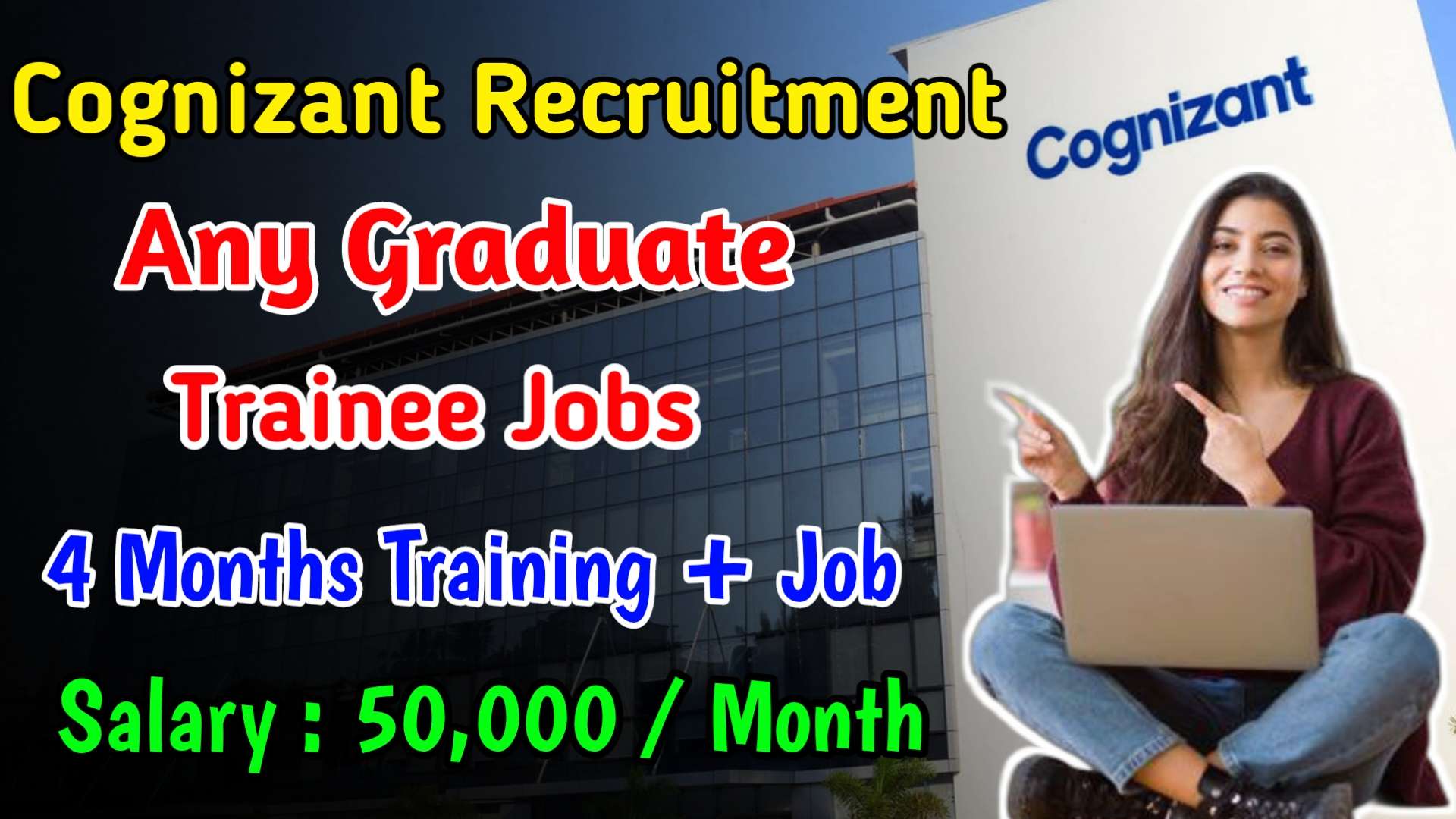 Latest Cognizant Recruitment 2024 | Jobs For Freshers