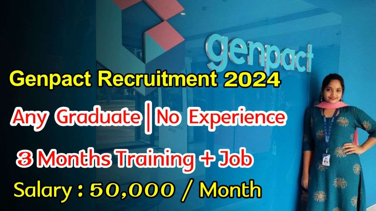 Latest Genpact Recruitment 2024 | Jobs For Freshers