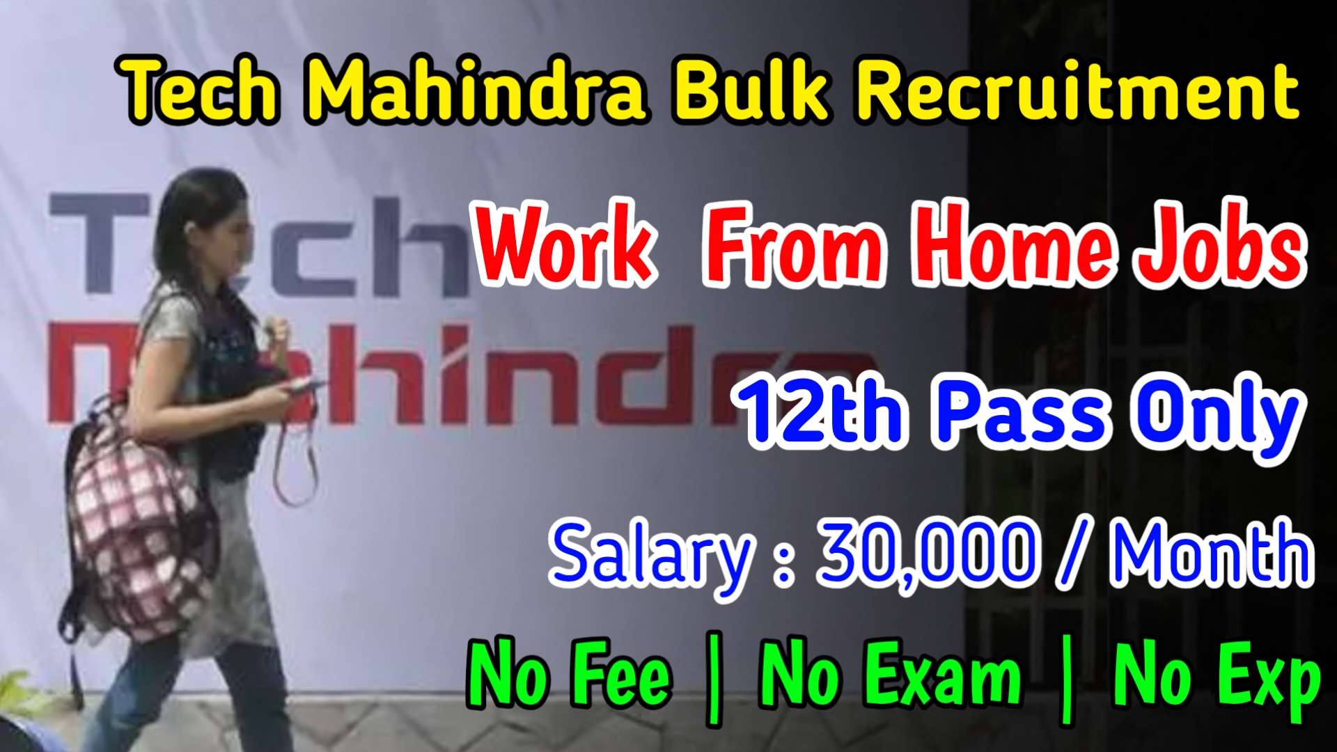 Latest Tech Mahindra Recruitmentt 2024 | Jobs For Freshers