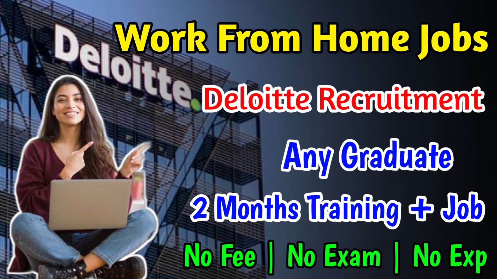 Latest Deloitte Recruitment 2024 | Jobs For Freshers