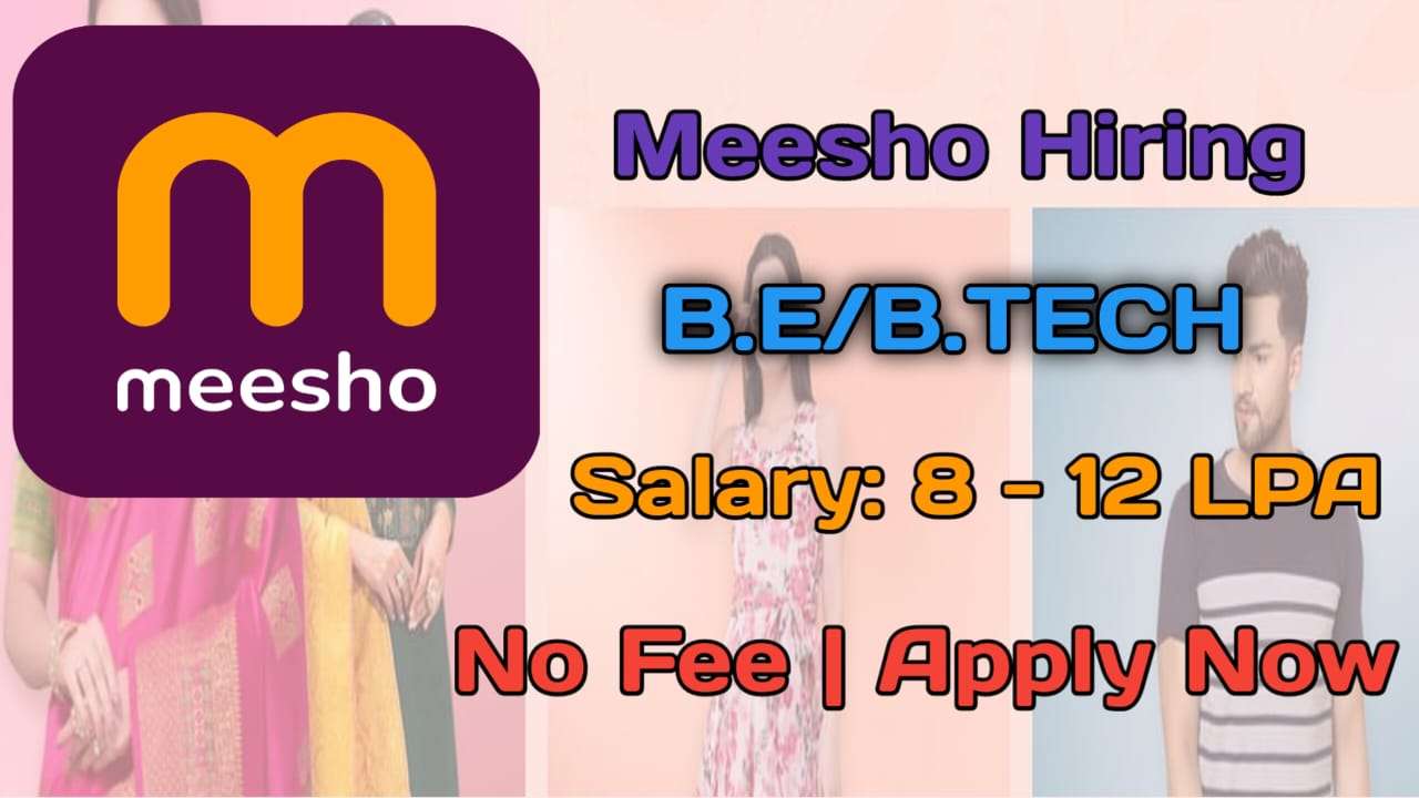 Meesho is Hiring Dynamic Category Associates for 2025