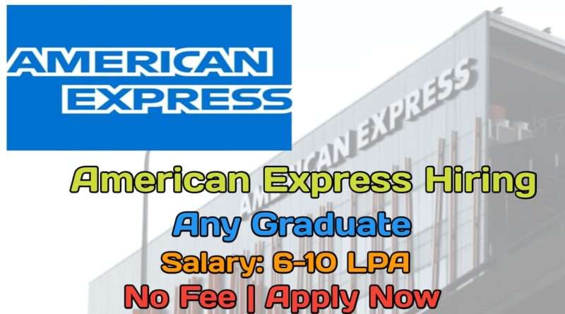 American Express is Hiring Analyst - Data Analytics 2025