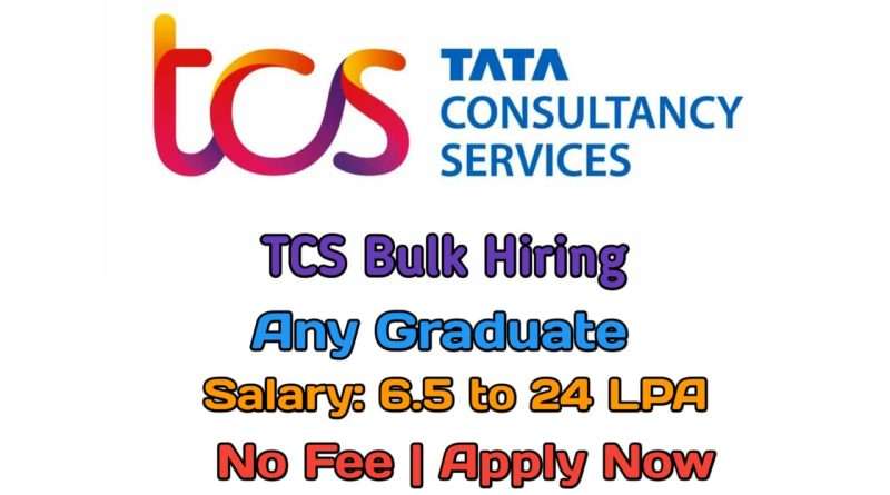 TCS Is Hiring for Multiple Roles Across India | TCS Jobs