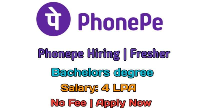 PhonePe Is Hiring for Talent Acquisition Role | Freshers Can Apply