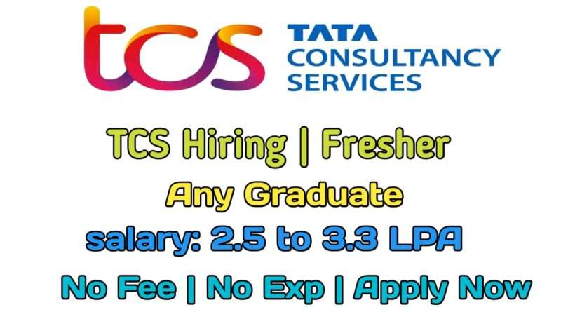 TCS BPS is Hiring Freshers for 2025 Batch